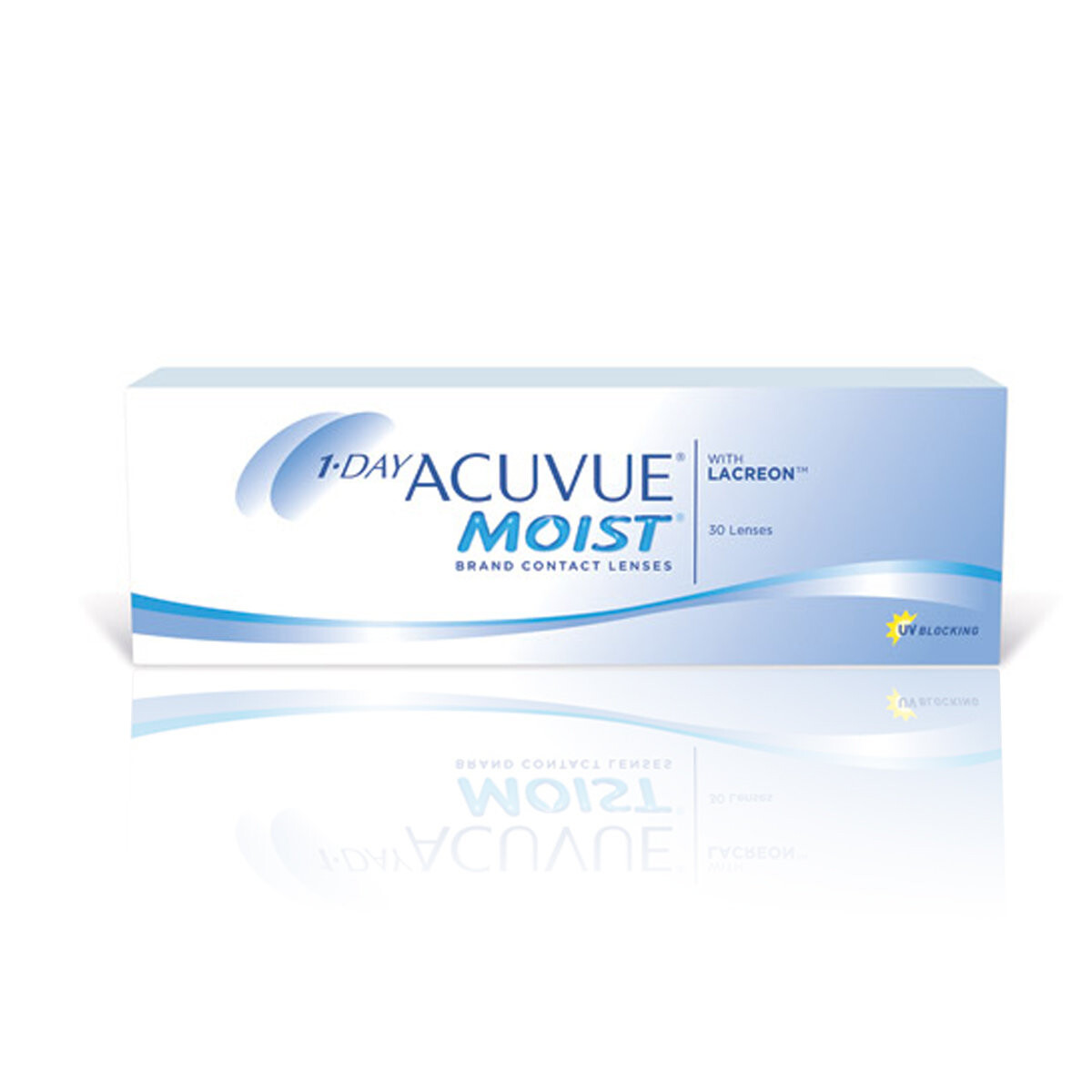

Медицинский прибор, Acuvue, 1 Day Moist, Линзы однодневные +2,00 кривизна 9,0, 30 шт