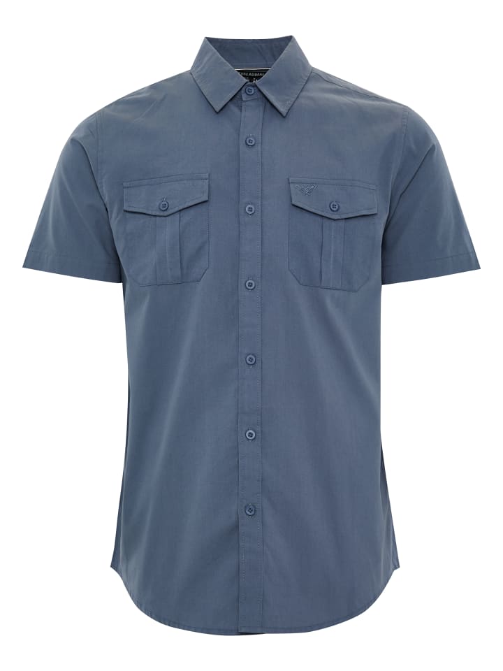 

Рубашка Threadbare, цвет dusky blue