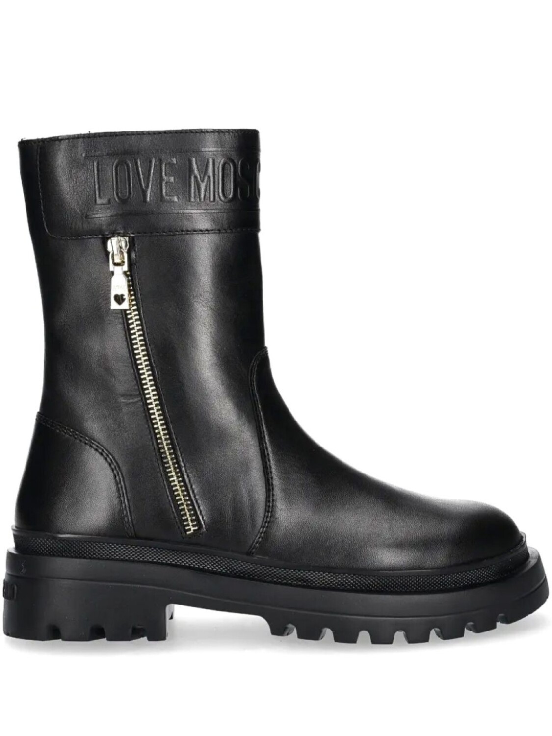 Ее сапоги Love Love Moschino, черный