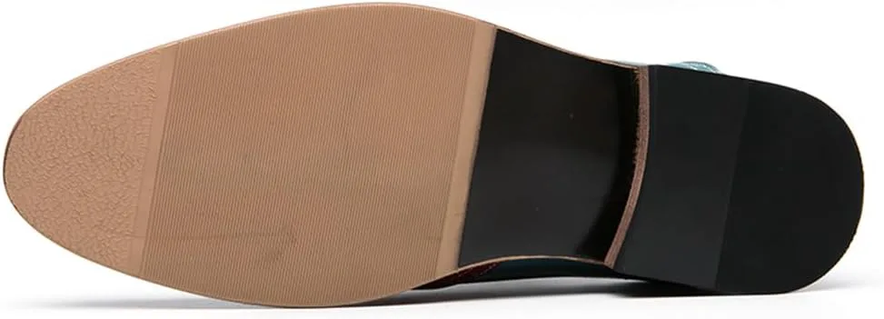 

Мужские броги с крыльями, шнурованные классические оксфорды, модная обувь Abborora, красный