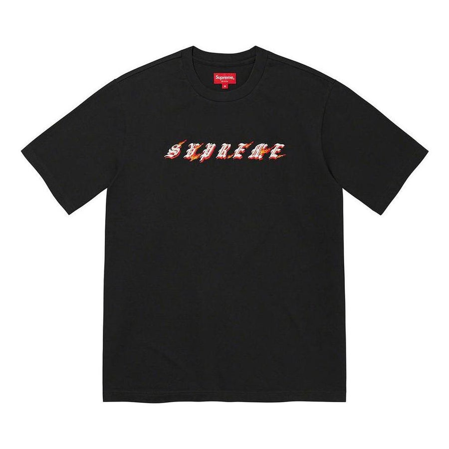 

Футболка Supreme SS22 Week 10 Flames S, желтый