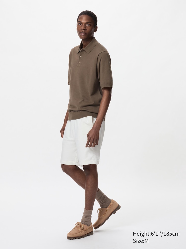 

Ультраэластичные спортивные шорты Uniqlo, цвет 01 белый