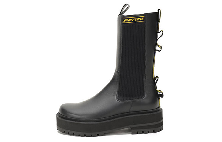 Женские полусапоги Fendi, черный