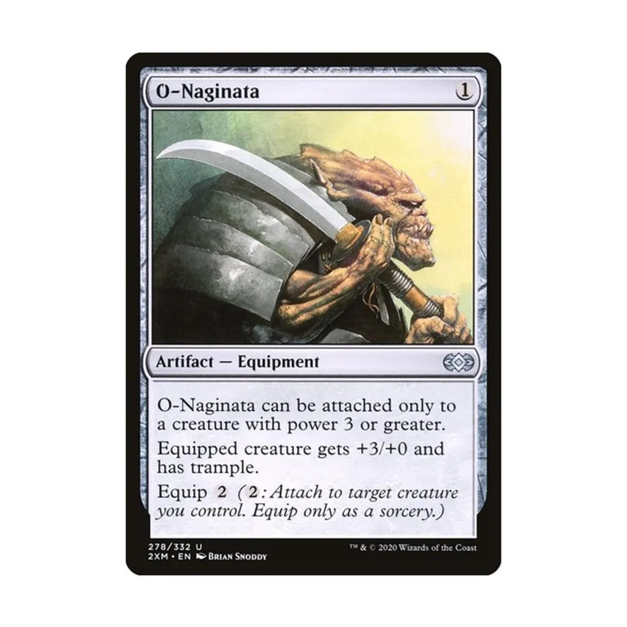 

CCG О-Нагината (U), MTG - Double Masters