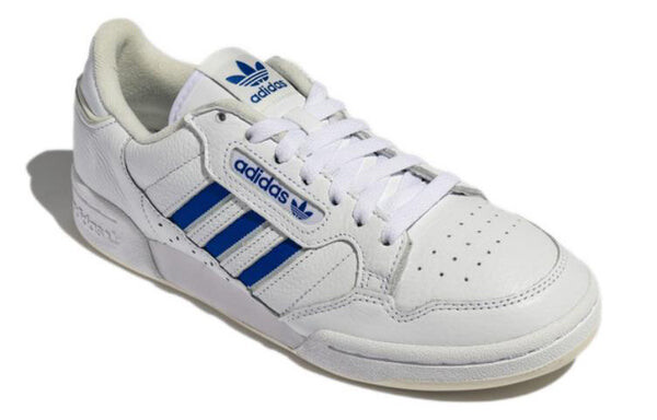 Кроссовки оригинальные континентальные 80 полосок Adidas, белый — фото 3