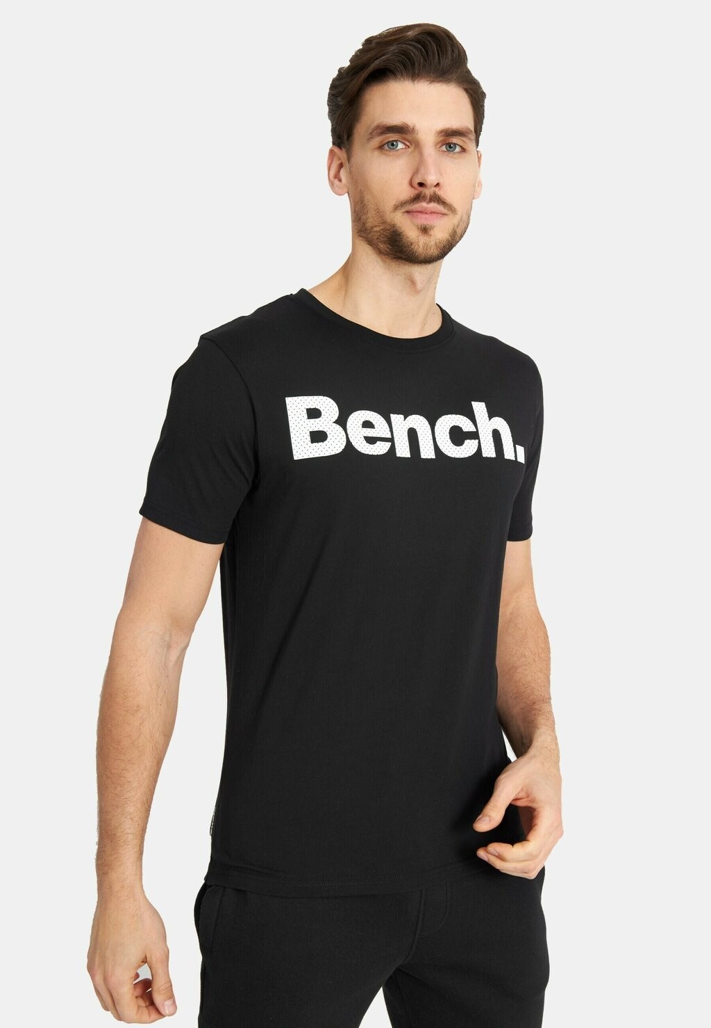 

Футболка с принтом KURZARM LEANDRO Bench, черный