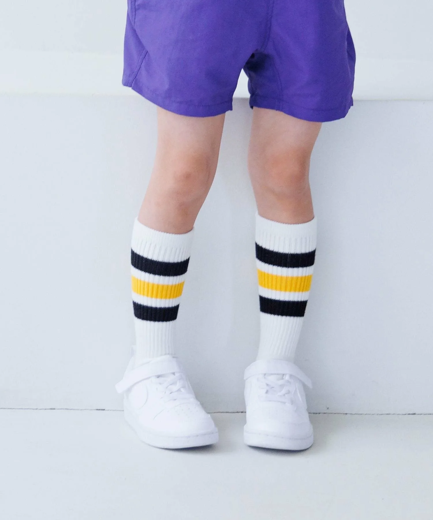 Высокие носки Futline Lowrys Farm, Black x Yellow 09