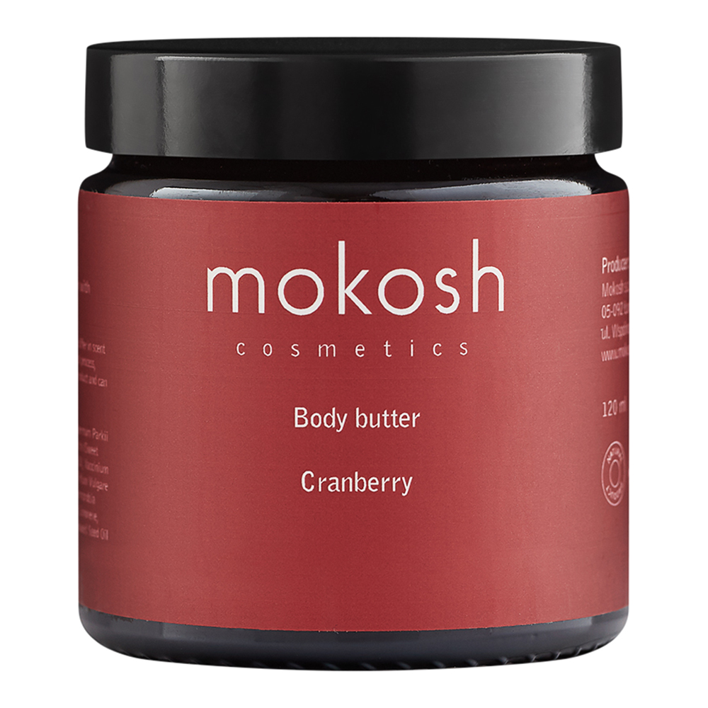

Клюквенное масло для тела body butter cranberry Mokosh, 120 мл