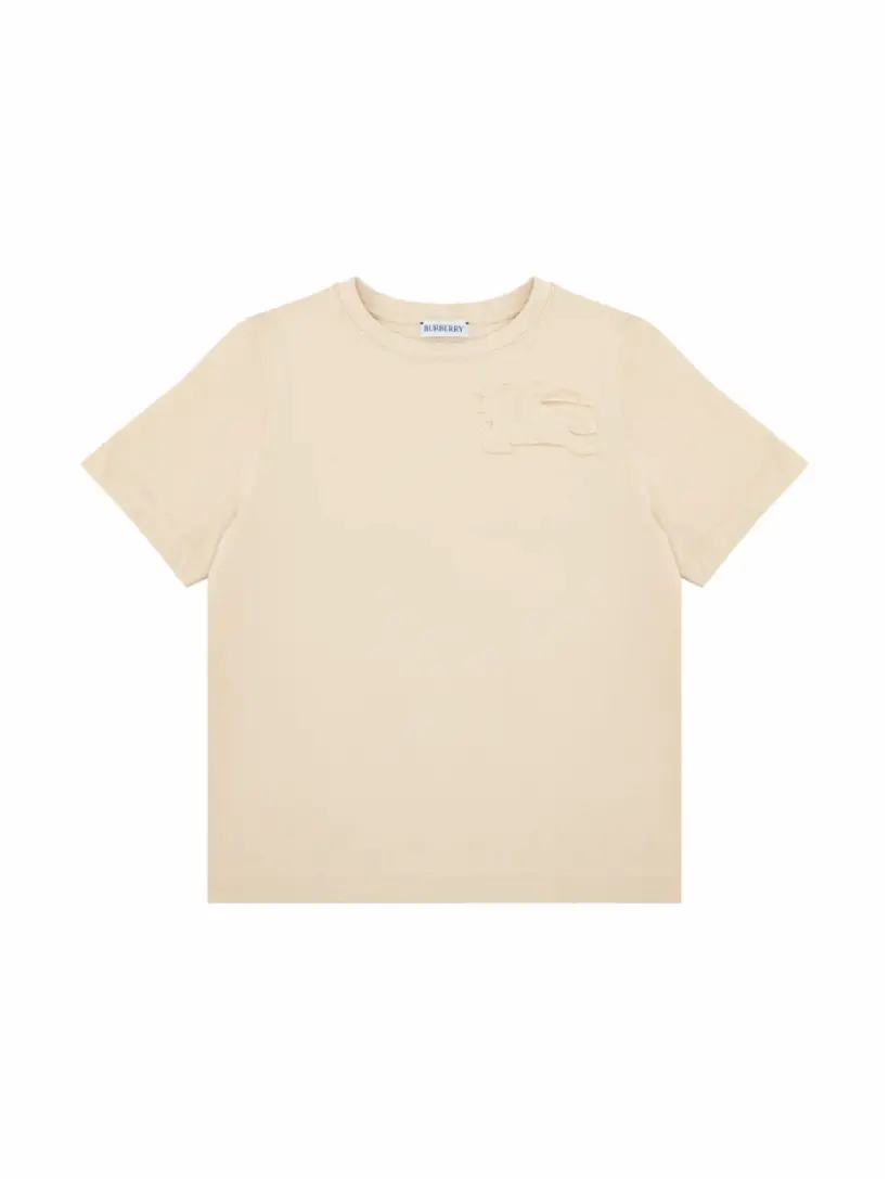 

Хлопковая футболка EKD Burberry, бежевый