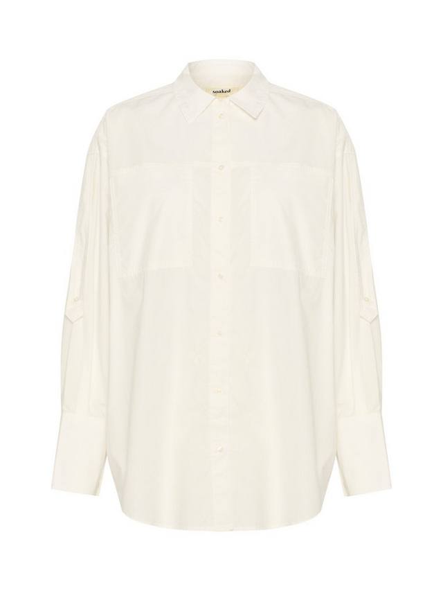 

Хлопковая рубашка Calico Soaked In Luxury, Broken White