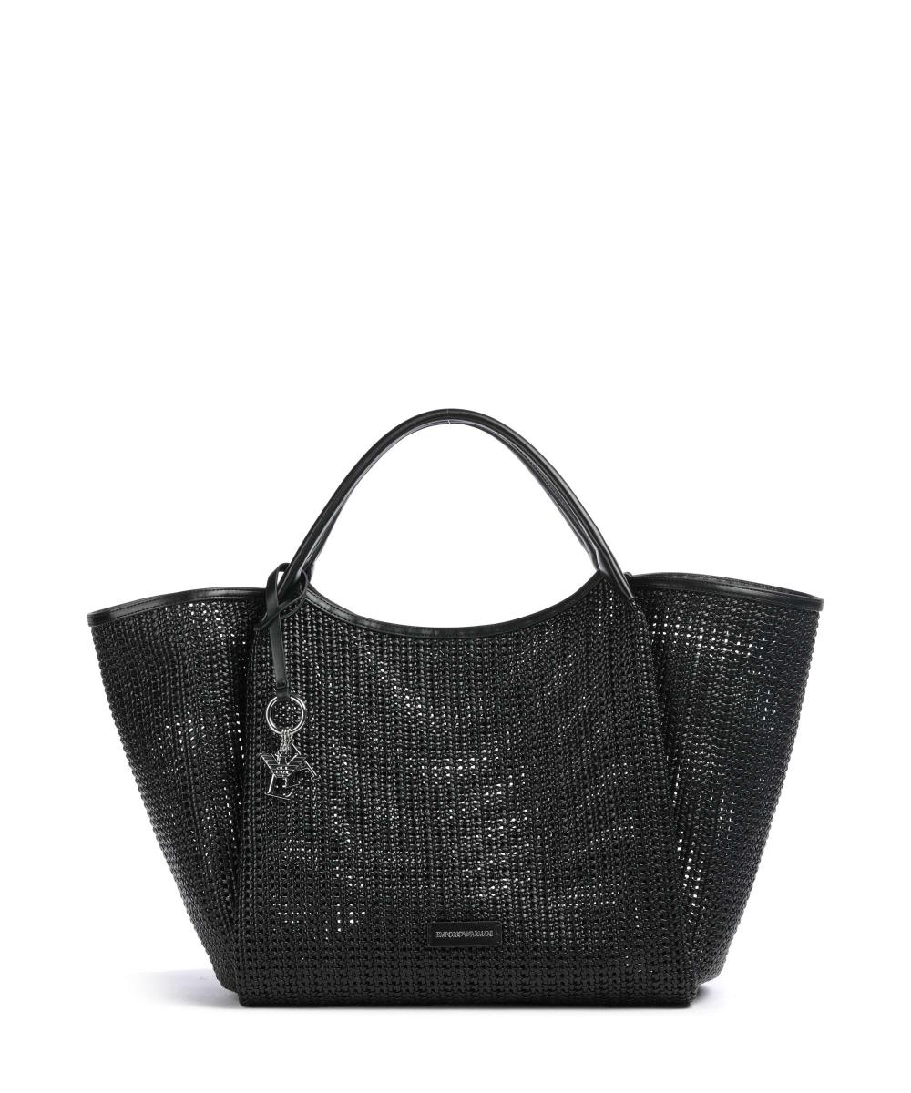 

Сумка-Шоппер Durini 24 из искусственной кожи Emporio Armani, черный