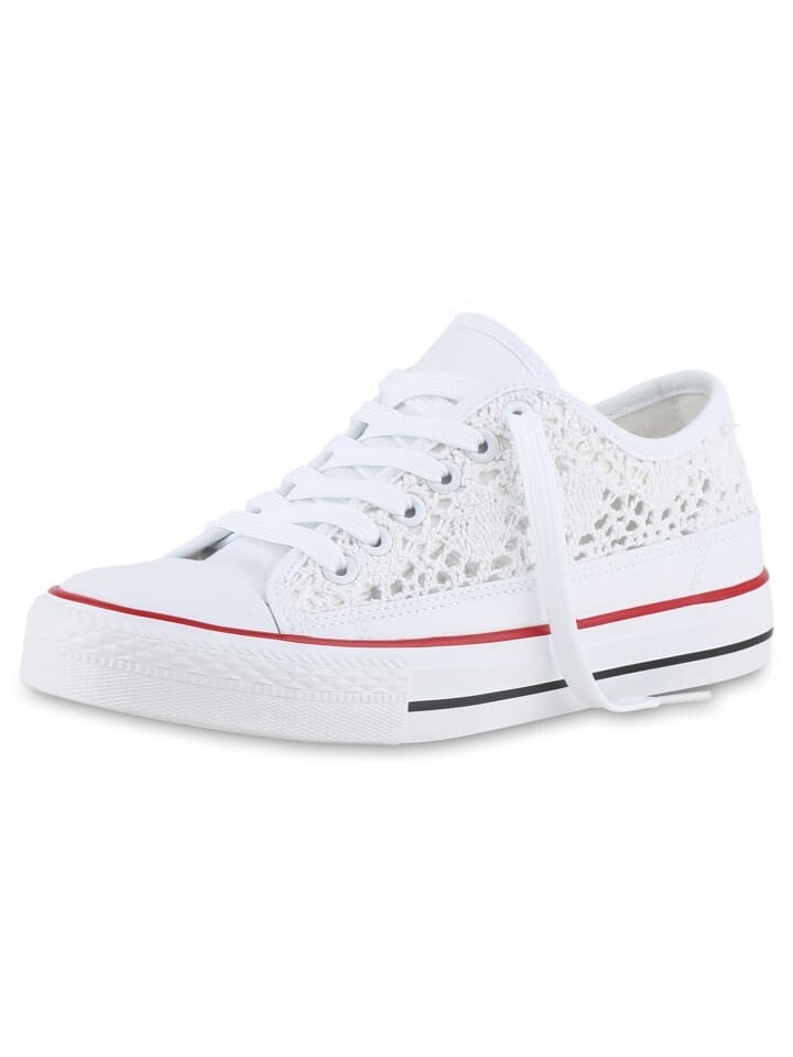 Низкие кроссовки VAN HILL Low Amelia, белый