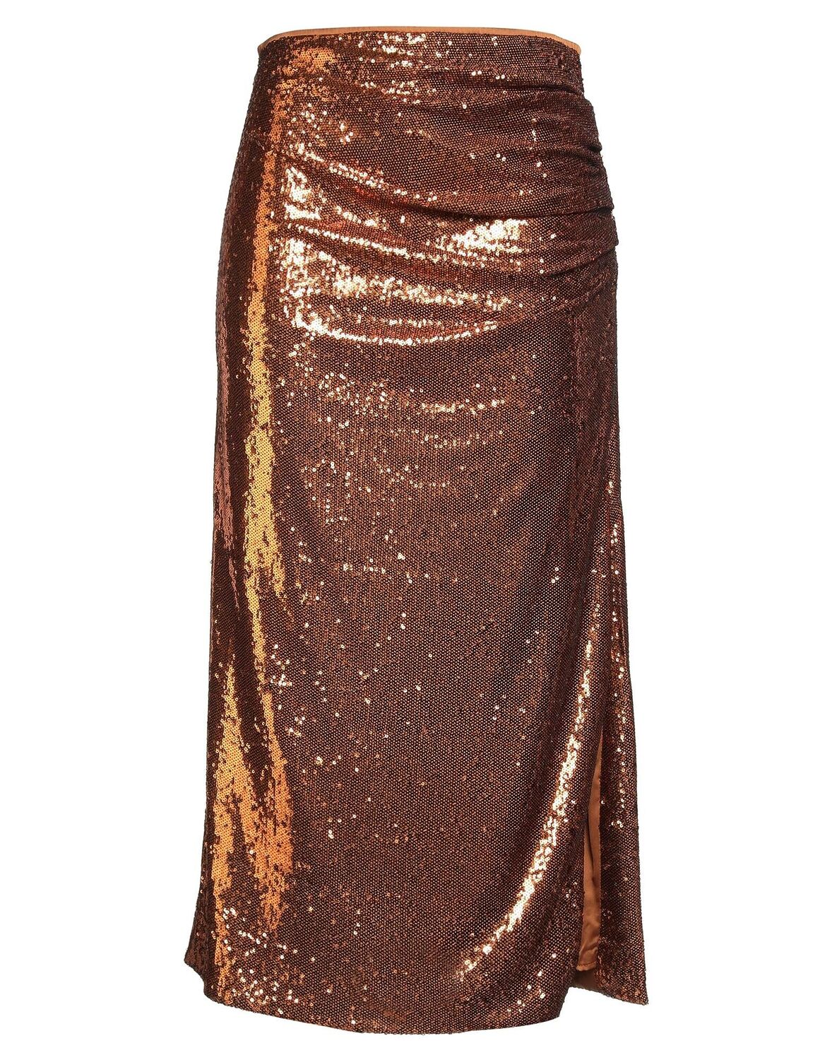 

Юбка миди Clips, бронзовый