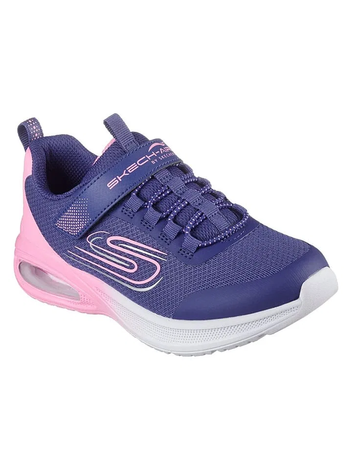 Кроссовки с усиленным носком и пяткой Skechers, лиловый — фото 3