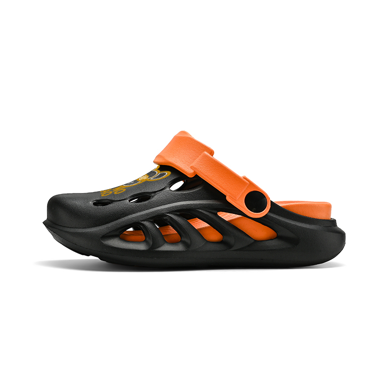 

NANJIREN Клоги унисекс черно-оранжевые, цвет Black Orange