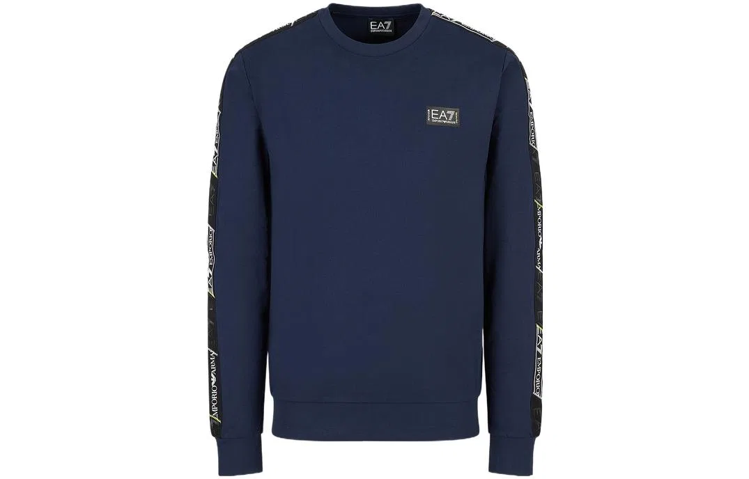 Свитшот мужской Marine Blue Moderate EMPORIO ARMANI