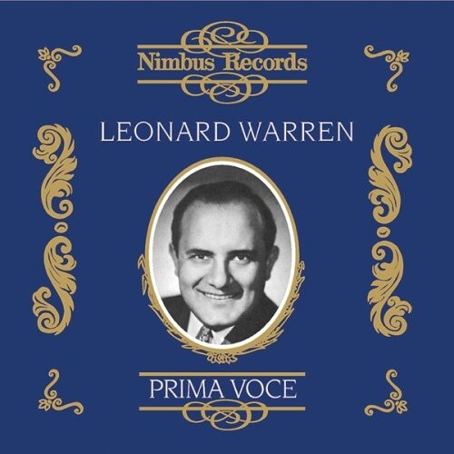 

CD диск Warren, Leonard: Prima Voce