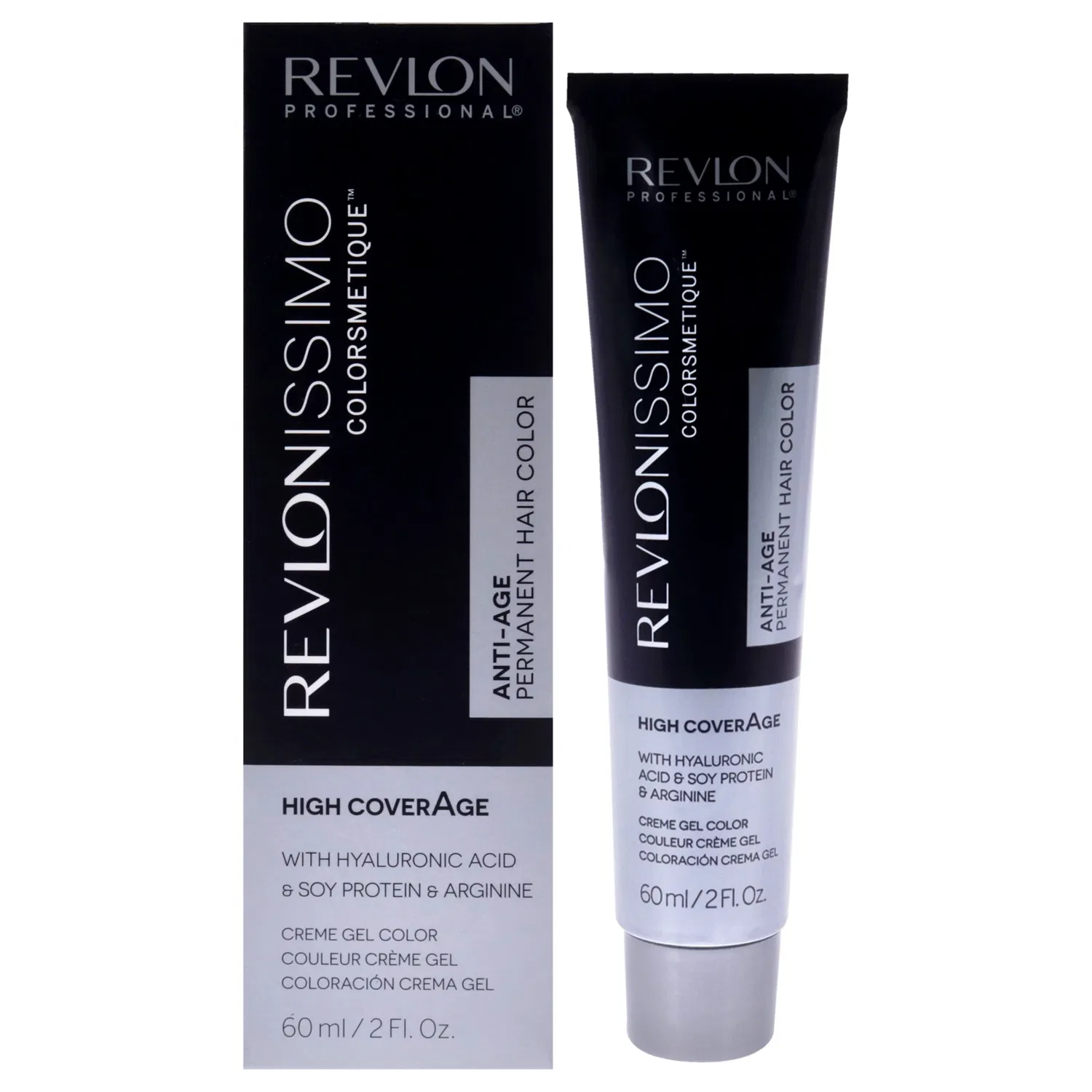 Краска для волос Revlonissimo Colorsmetique High Coverage - 7 Medium Blonde от Revlon, унисекс - 2 унции, прозрачный/прозрачный