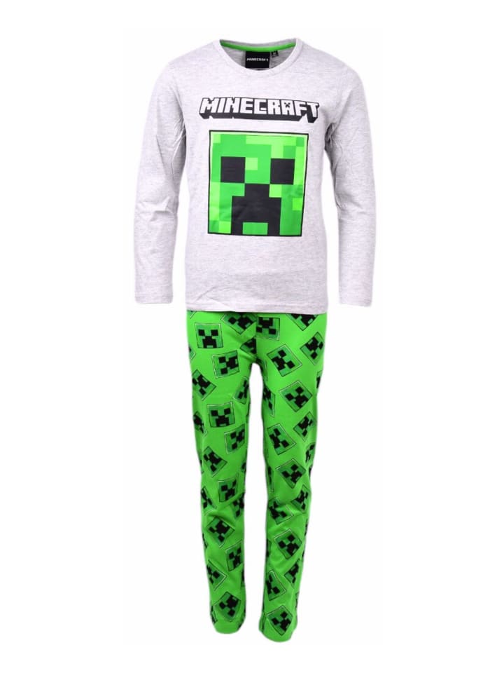 

Пижама Minecraft, серый
