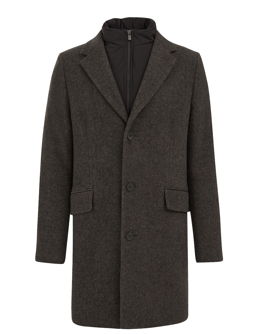 

Пальто межсезонное WE Fashion, коричневый