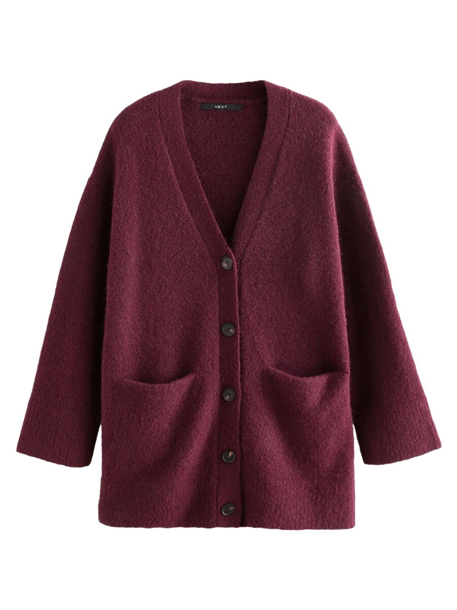 

Вязаный кардиган Next Knit Cardigan, бордовый