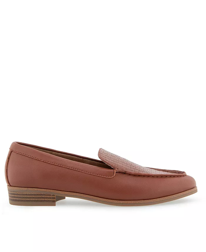 Женские лоферы Edna с классическим кроем Aerosoles, коричневый/бежевый — фото 2