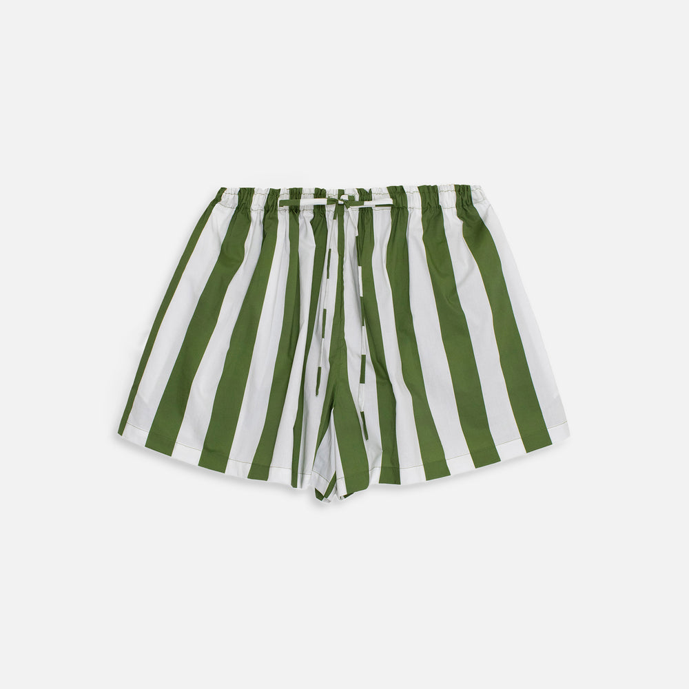 

Шорты Mikoh Paseo Short, цвет Green/White Stripe