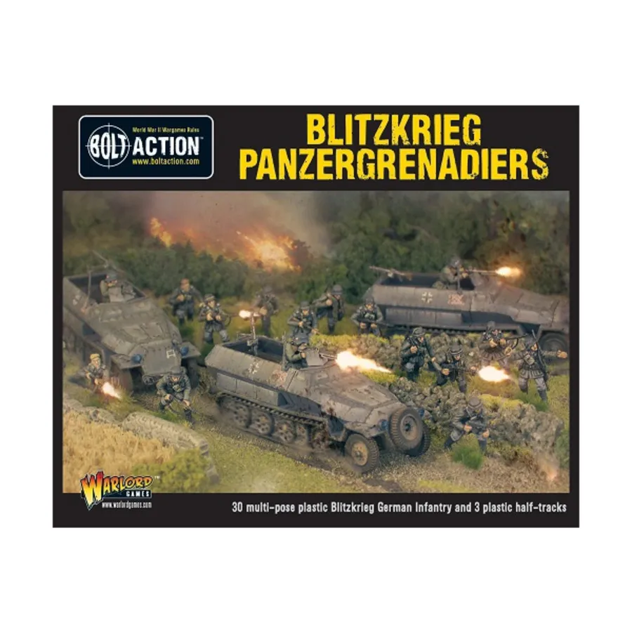 

Блицкриг Панцергренадеры, Bolt Action - German - Blitzkrieg (28mm)