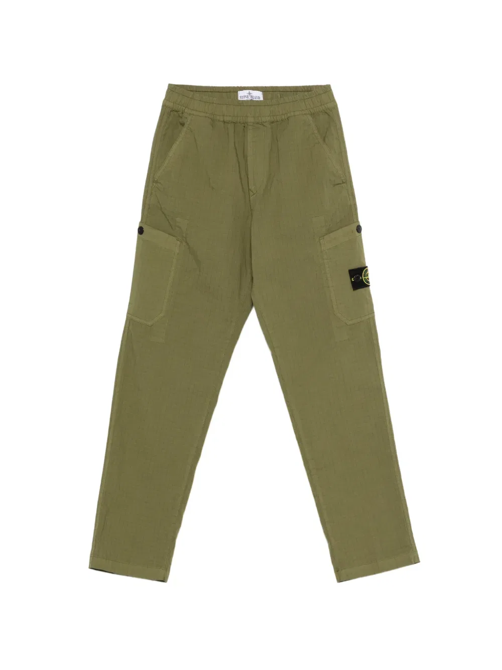 Брюки-карго Compass-Patch Stone Island Junior, зеленый