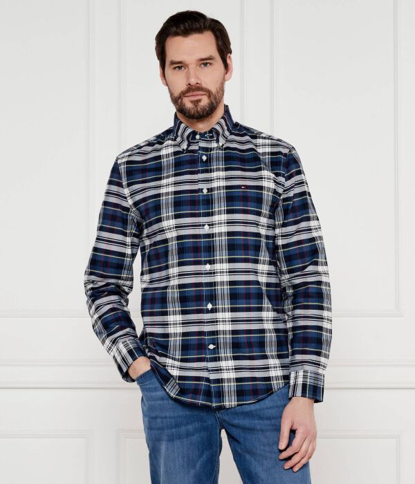 

Рубашка Regular fit Tommy Hilfiger, синий