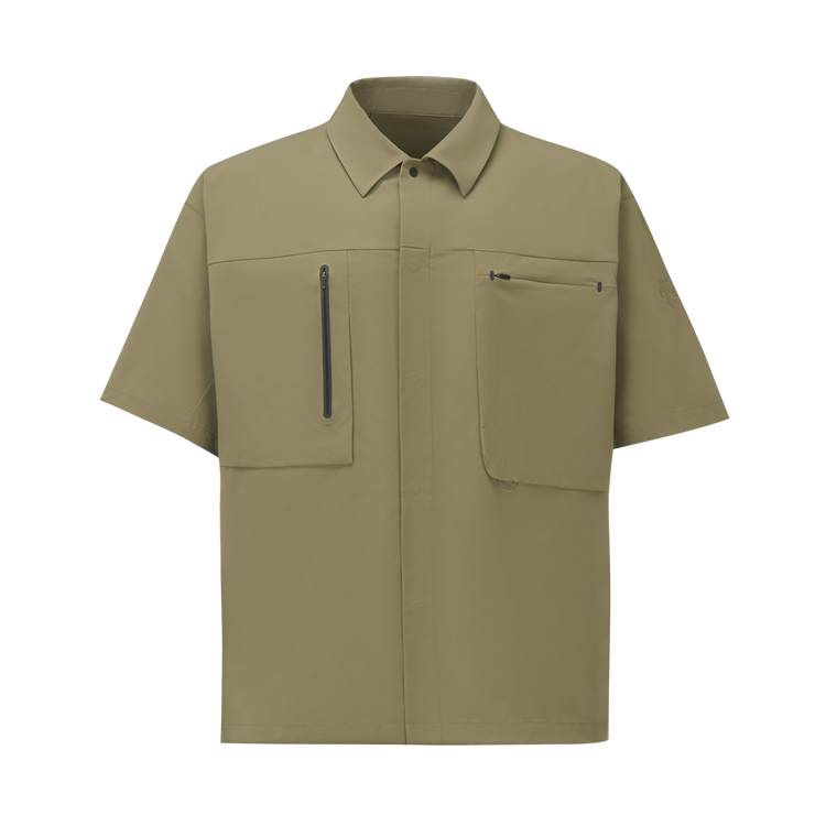 

Cycling Men's Woven Short Sleeved Shirt Men's DESCENTE, Kk-Kk-27