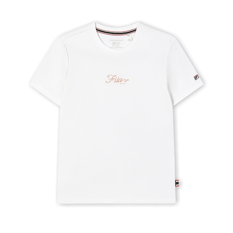 

Футболка женская стандартная белая FILA