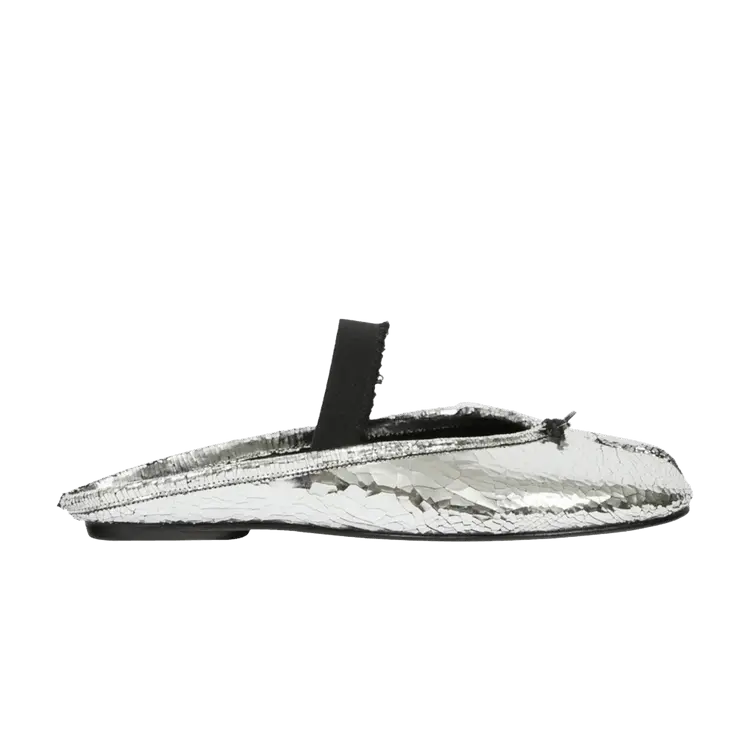 Кроссовки Maison Margiela Wmns Tabi Ballet, Silver Black