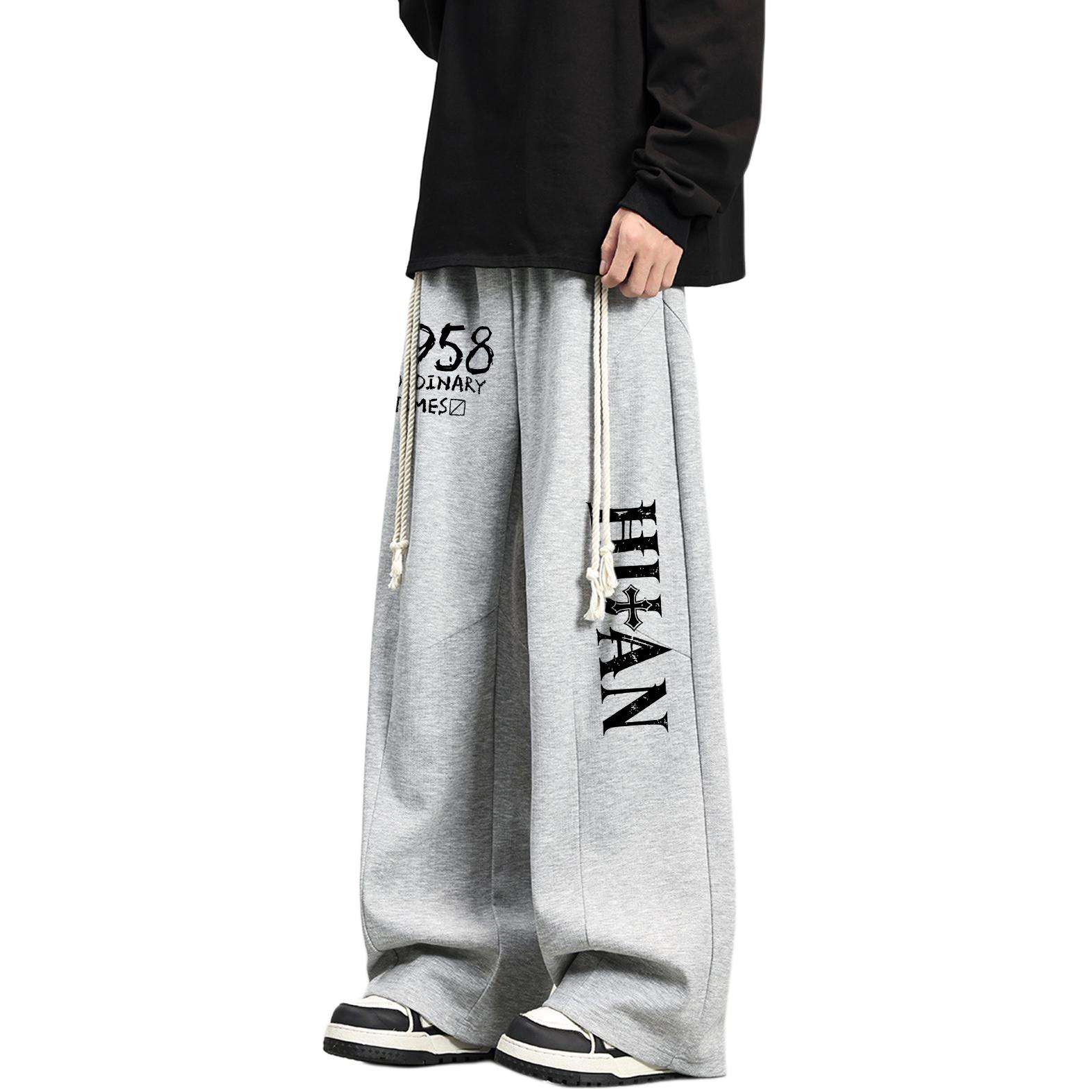 

Повседневные брюки Unisex Moderate Scimitar HUANQIU, heather серый