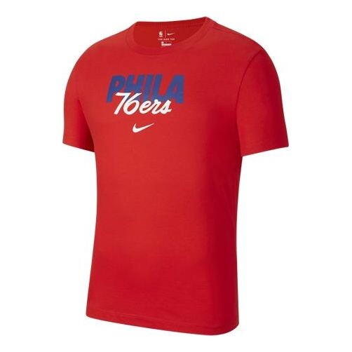 

Футболка philadelphia 76 dna dri fit nba с коротким рукавом красные Nike, красный