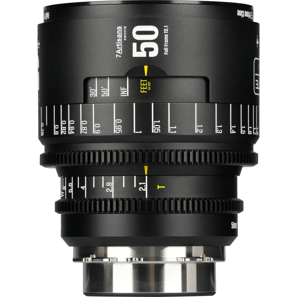 

Кинообъектив 7Artisans INFINTE 50 мм T2.1 (Canon EF, черный)