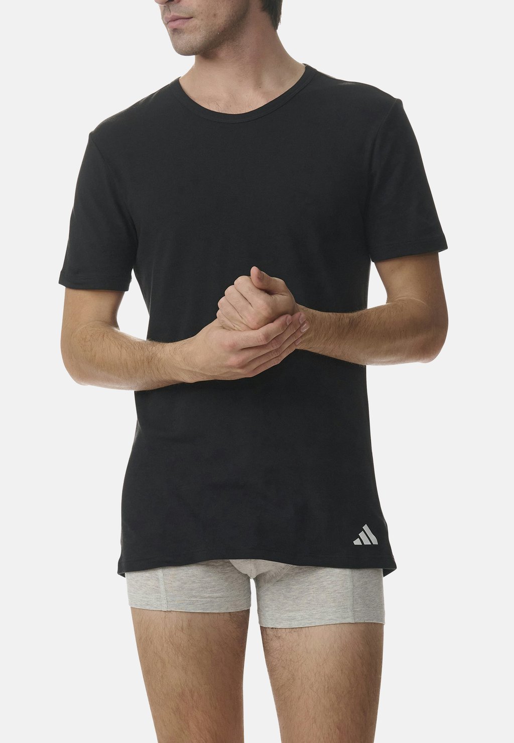 Базовая футболка 4-PACK ACTIVE CORE Adidas Sportswear, черный — фото 2