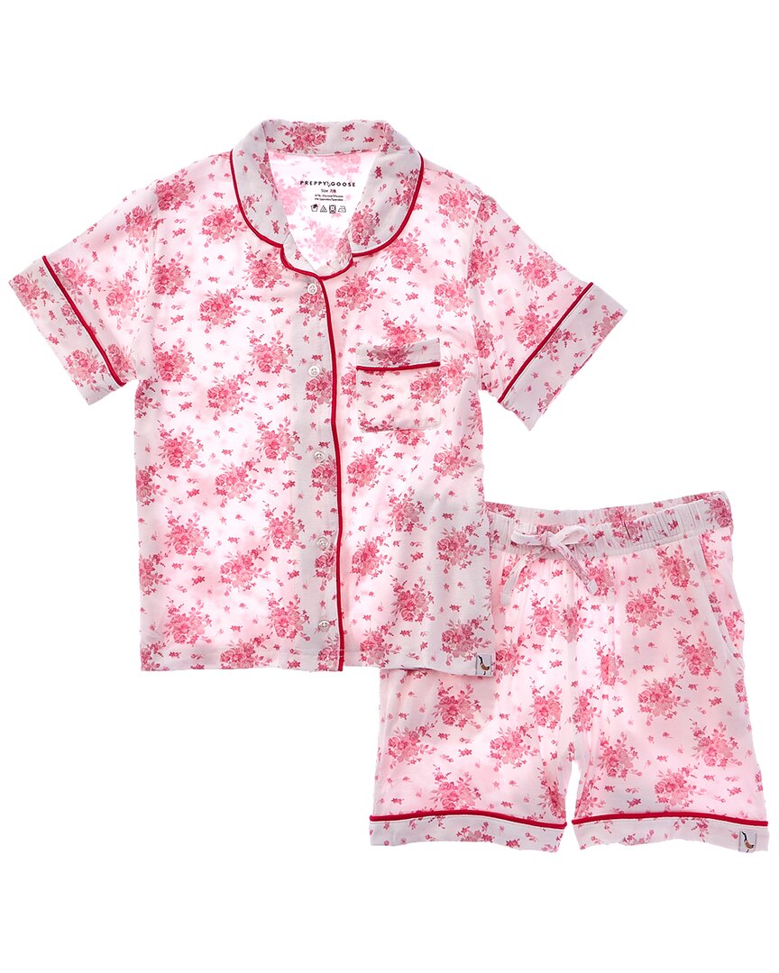 

PREPPY GOOSE Комплект пижамы из 2 предметов, розовый