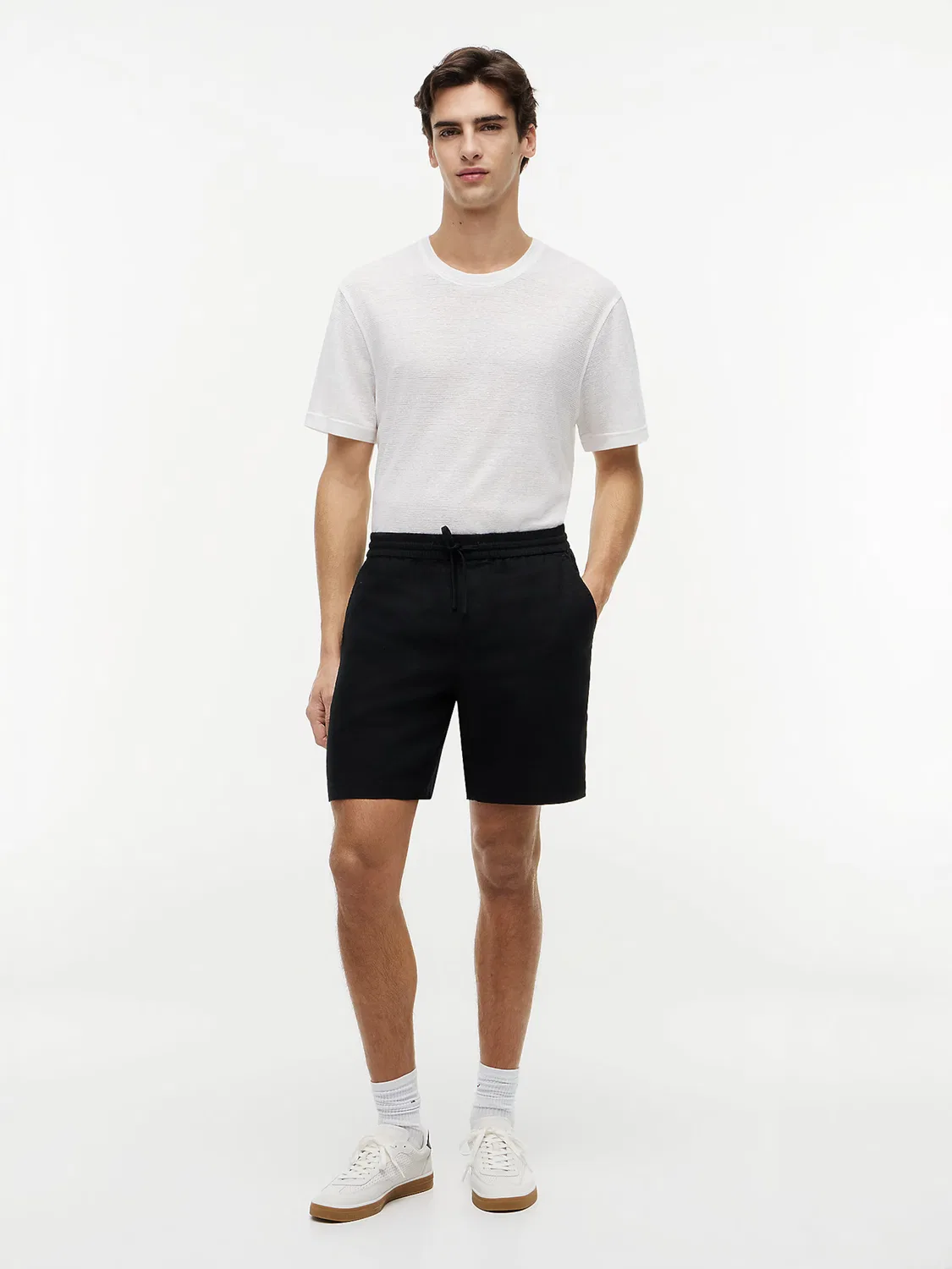 Брюки свободного кроя Tommy Hilfiger, Black — фото 2
