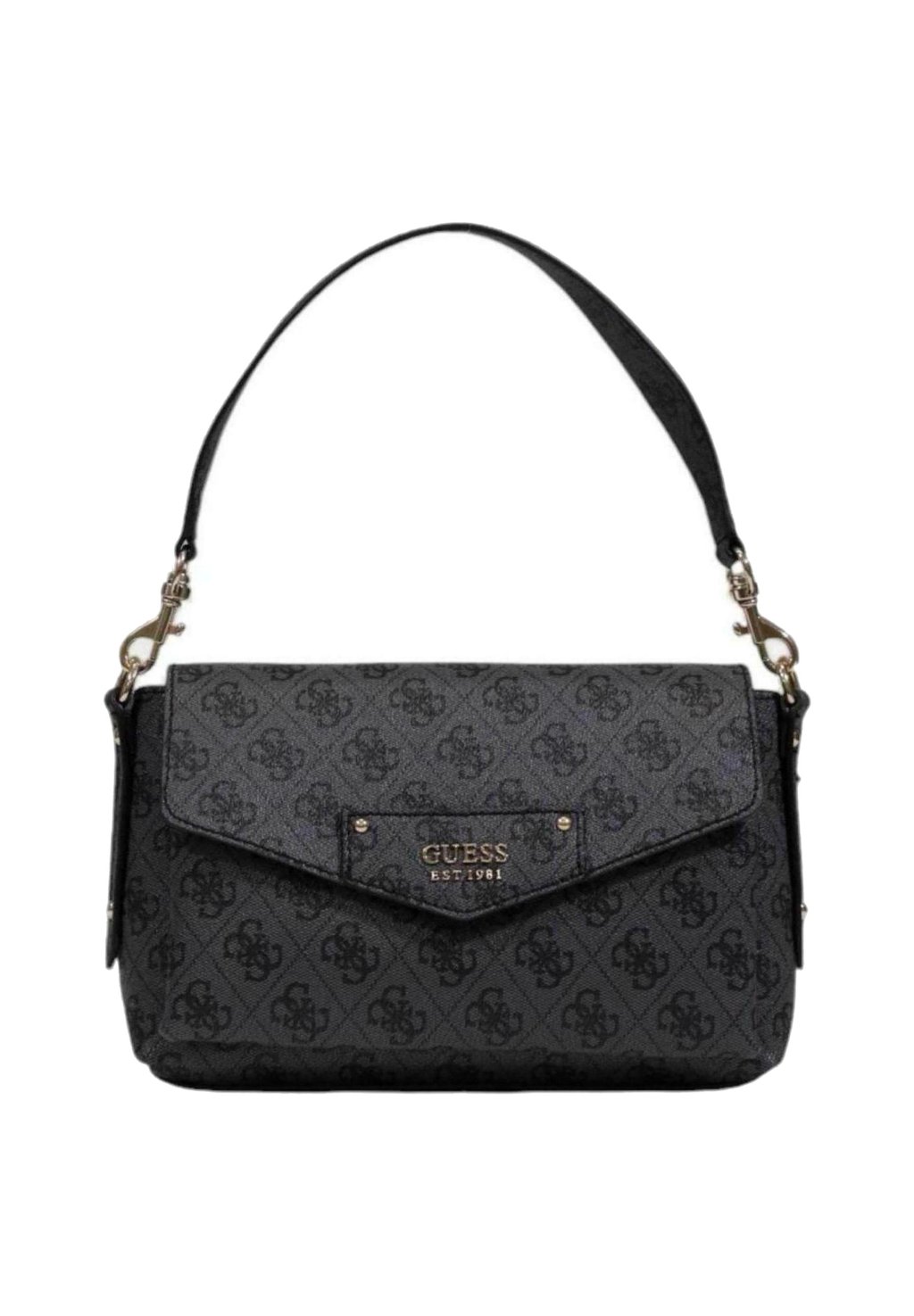 

Сумка BRENTON FLAP SHOULDER Guess, серый