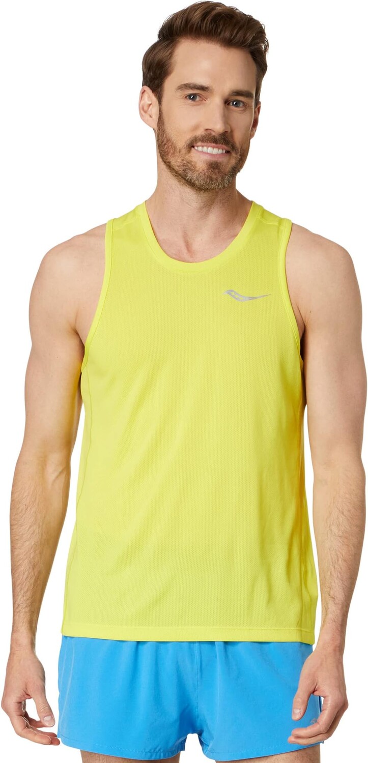 

Футболка Saucony Stopwatch Singlet, цвет Citron