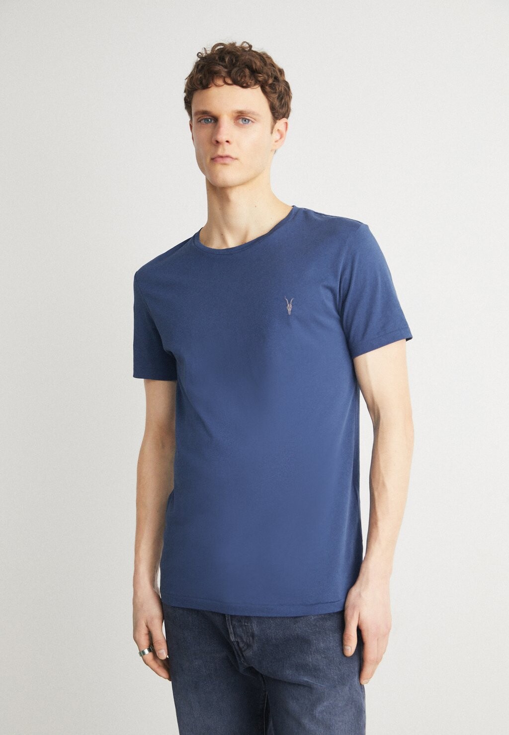 

Футболка базовая TONIC CREW AllSaints, цвет admiral blue