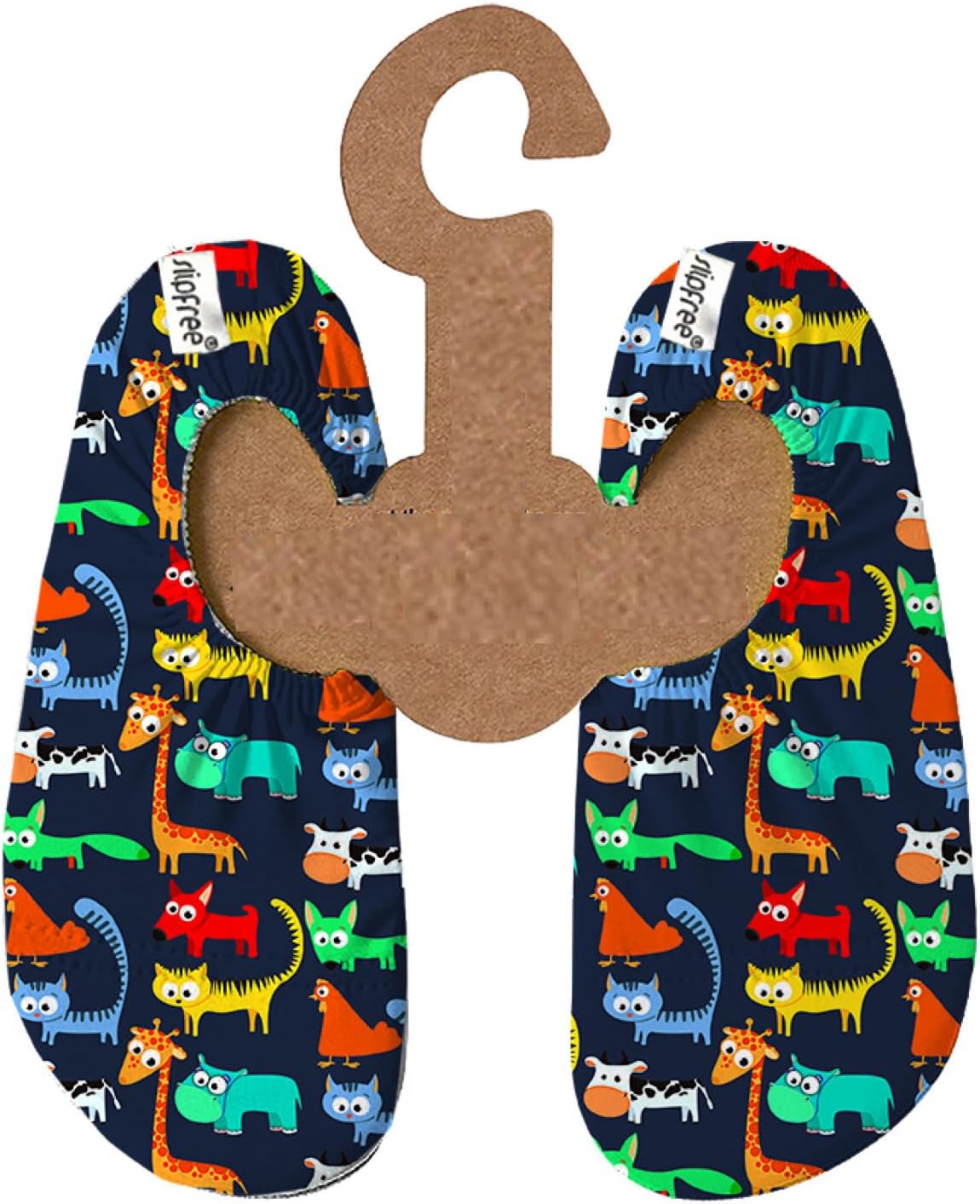 

Детские водные тапочки для девочек и мальчиков, нескользящие аква-носки, для пляжа, бассейна, плавания и спорта, быстро сохнут Slipfree, Farm