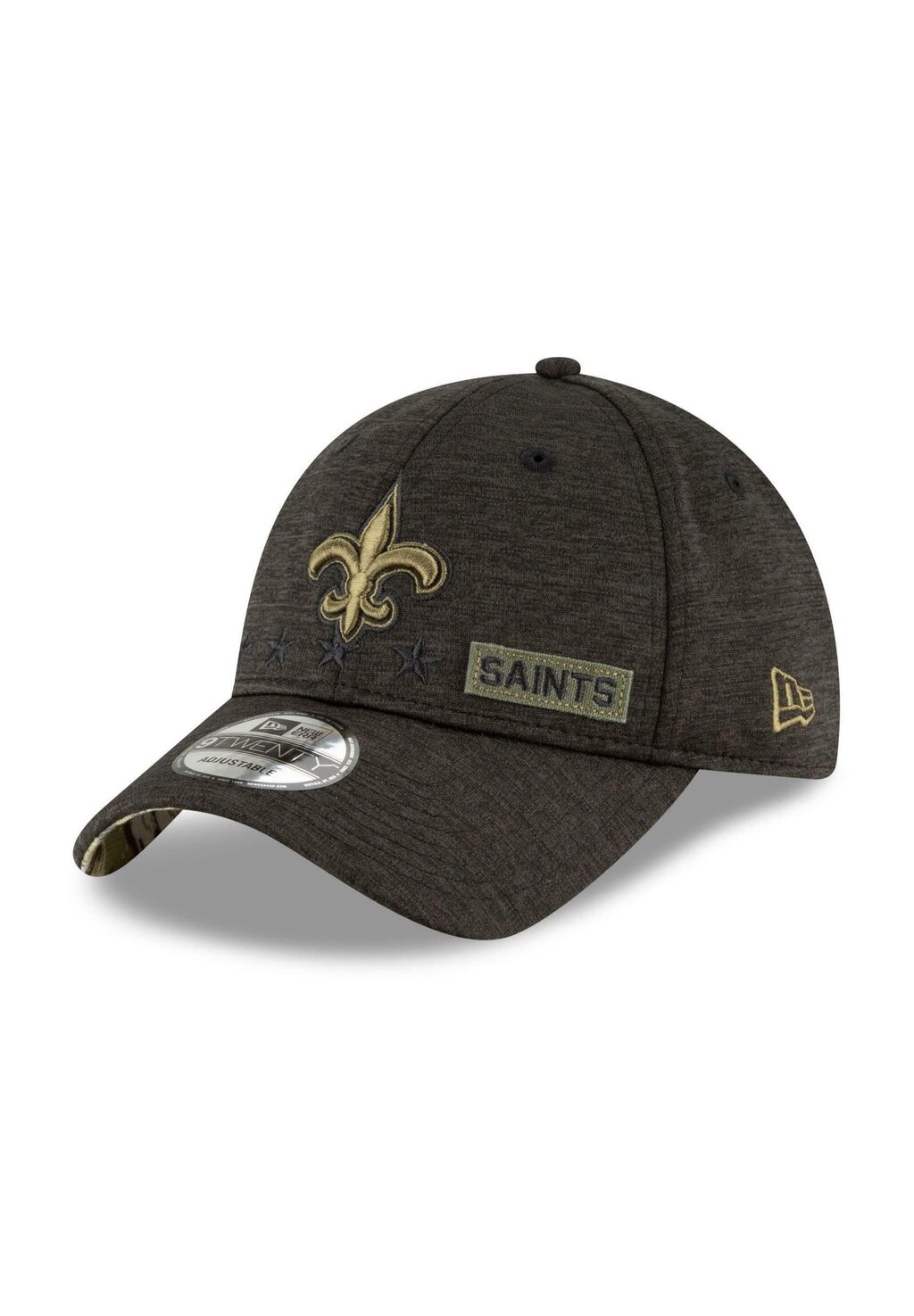 

Бейсболка ORLEANS NFL ON FIELD 2020 SALUTE TO SERVICE 9TWENTY C New Era, цвет schwarz