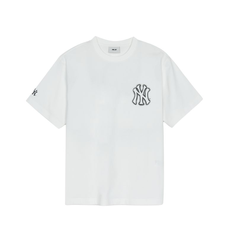 

MLB Футболка Basic New York Yankees Unisex White, Белый, MLB Футболка Basic New York Yankees Unisex White