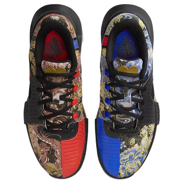 Nike Challenger Теннисные кроссовки для женщин, Black/Bright Crimson/Metallic Gold/Racing Blue — фото 3