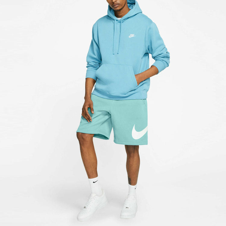 Шорты Men's Nike Logo Drawstring Athleisure Casual Sports Shorts Blue BV2721-382, синий — фото 2