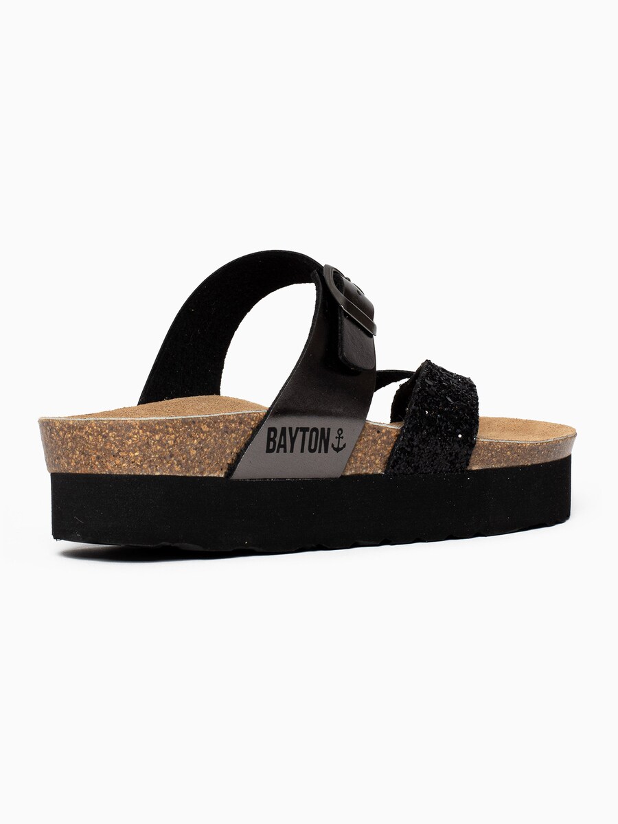 Сандалии с т-образным ремешком Bayton T-Bar Sandals Andromac, цвет silver grey — фото 4