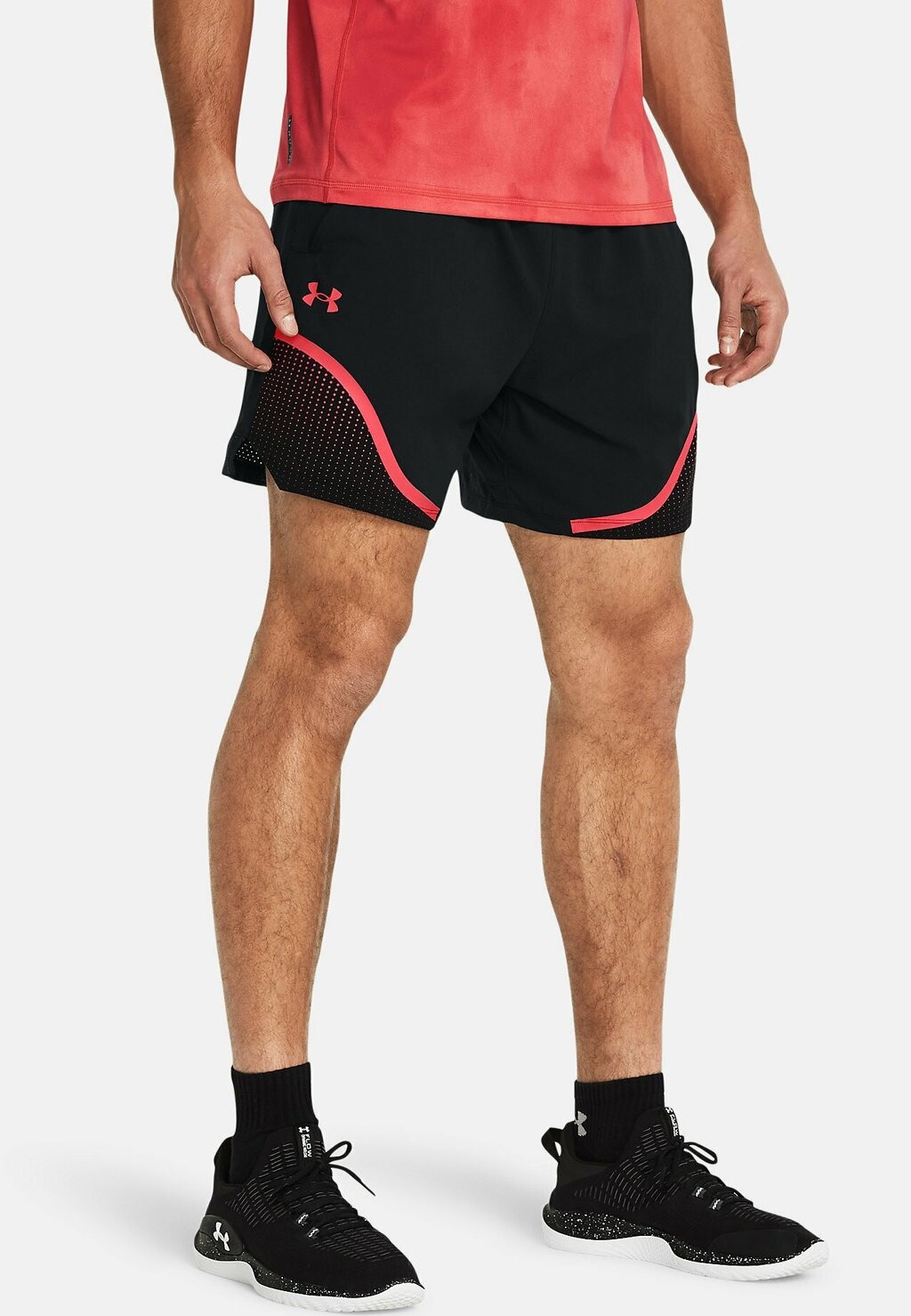 

Спортивные шорты VANISH 6IN GRPH STS Under Armour, цвет black