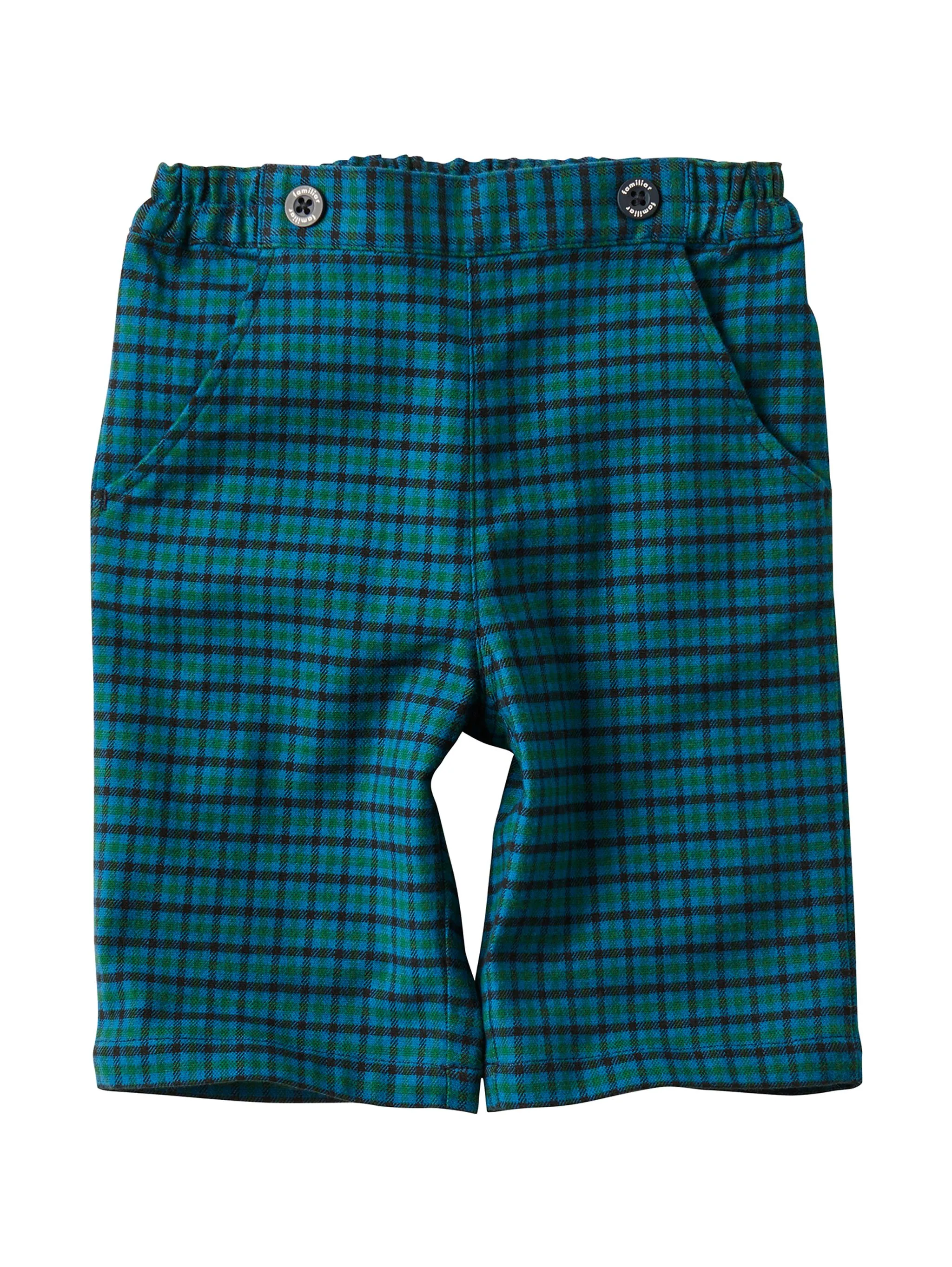 

Шорты в клетку Familiar, синий